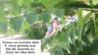 Segui minha Esposa Carol e flagrei ela dando o Cu pra um Desconhecido. ( Cuckold ) Corno Filmando.