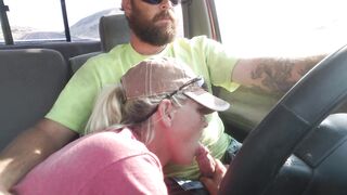 Sukie Rae gives a Blowjob while Driving. Part 1