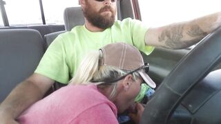 Sukie Rae gives a Blowjob while Driving. Part 1