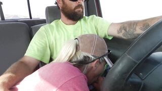 Sukie Rae gives a Blowjob while Driving. Part 1