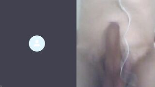 Nay como sempre, gemendo pra mim no skype