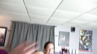 Maria Marley mixed martial arts femdom topless POV Beatdown