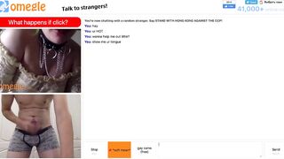 Princess' Tongue made me Cum on Omegle