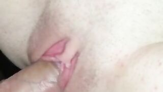 Creampie in a Beautifull Pink little Pussy