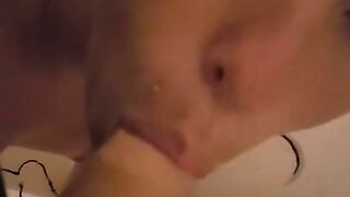 Little Ohio Slut Sucking my Dick