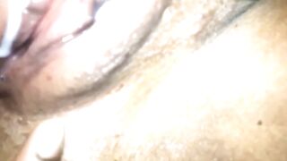 RECORDING MYSELF SUCKING ON FAT WET PUSSY SHE SQUIRTS DOWN MY CHIN (SLO-MO/SOUND OFF)