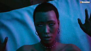 Cyberpunk 2077 - all Hookers Sex Scenes