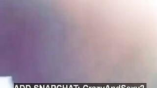 POV TWERKING AND PUSSY FINGERING ON SNAPCHAT BY HORNY TEEN