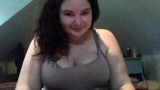 Chubby Teen Girl Skypes you and wants to Watch you Jerk off