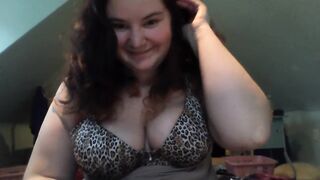 Chubby Teen Girl Skypes you and wants to Watch you Jerk off