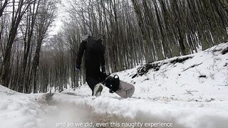 SHE HAS BEEN NAUGHTY ON THE SKI SLOPES | Western_guy & Mia Natalia Vlogs Ep 14