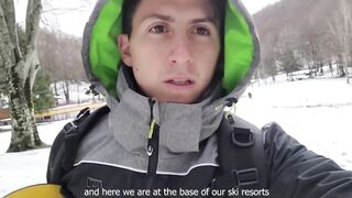 SHE HAS BEEN NAUGHTY ON THE SKI SLOPES | Western_guy & Mia Natalia Vlogs Ep 14