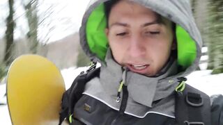 SHE HAS BEEN NAUGHTY ON THE SKI SLOPES | Western_guy & Mia Natalia Vlogs Ep 14