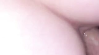 Teen Rides Cock Reverse Cowgirl ASMR Wet Farting Pussy Cum inside