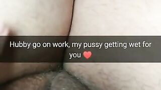 Slutty Cheating Wife always Love to Fuck with any Guys! [cuckold. Snapchat]