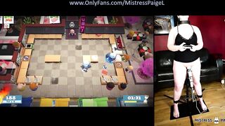 Overcooked Challenge: Cooking and Cumming with Zaps for Failing!