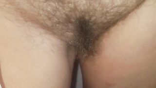 My wife's hairy fanny