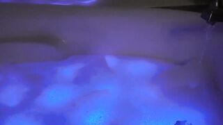 Nighttime Bath Session with my Glass Toy