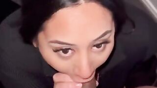 Juicy Maori Slut Deep Throating Cock for CUMSHOT FACIAL! (Message for Snapchat!)