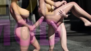 3D Hentai Futanari Story - Until Naruto Comes Chubby Shemale