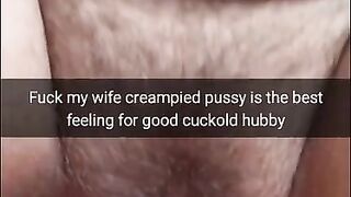 Like a Good Cuckold, I Fuck my Wife when her Pussy is Full of someone Else's cum[Cuckold.Snapchat]