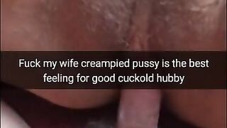 Like a Good Cuckold, I Fuck my Wife when her Pussy is Full of someone Else's cum[Cuckold.Snapchat]