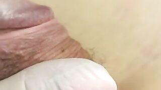 Spontaneous ejaculation while trimming