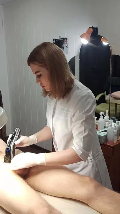 Spontaneous ejaculation while trimming