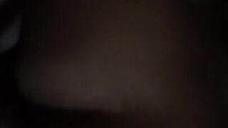 Cumming all over little Baebug after she Desperately Cums on his Huge Cock