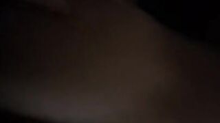 Cumming all over little Baebug after she Desperately Cums on his Huge Cock