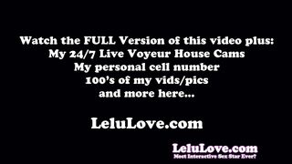 Webcam Girl Strips Shows off her Feet and Toes and Masturbates to 2 Big Vibrator Orgasms - Lelu Love