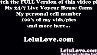 Homemade pornstar behind the scenes of creampies foot fetish face sitting asshole & pussy closeups upskirt & more - Lelu Love