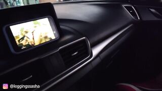 Masturbating in the Car in Public