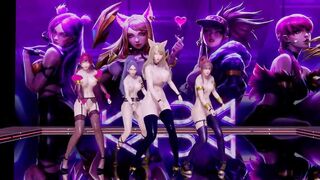 R18 MMD BLACKPINK - KiII This Love KDA Striptease