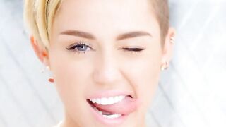 Miley Cyrus (face) Jerk Off Challenge.