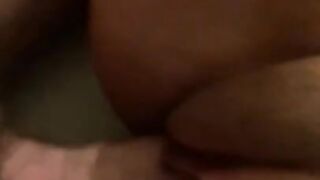 Last Moment and Cumshot on Pussy