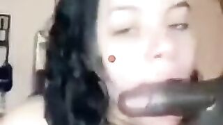 Sloppy blowjob edit