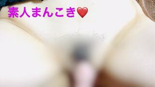 夜勤前に発情している彼女の美まんこに肉棒を擦りつける　素人　個人撮影　寝取られ