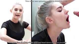 Hot fitness sex with teen girl ended up with a massive cumshot - Eva Elfie