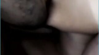 Bhabhi giving boobs to Dewar n Kissing him when home alone