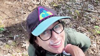 Hiker Earns her Protein