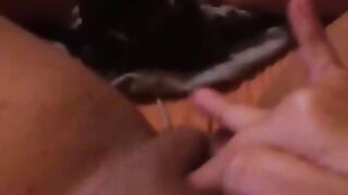 Hot Girl Clit Gets Erect from having very Strong Orgasm