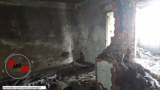 Chernobyl. Extreme hardcore sex in an abandoned building.