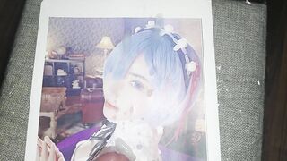 Re:ゼロ　レムコスプレをした深田えいみが可愛すぎて我慢できずにぶっかけしました　Re:Zero Eimi Fukada