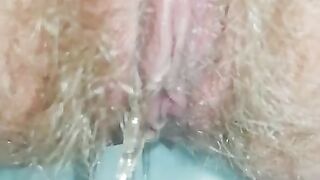 NEW VIRAL | Long Pee after Holding at Work [ Extremely CLOSE up ] Angel Fowler