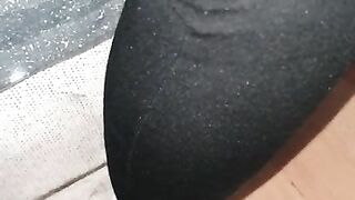 Step Mom in Shiny Leggings get Fucked in the Ass by Step Son