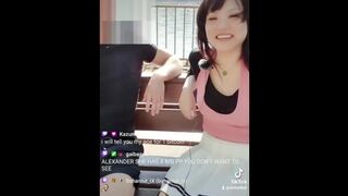 Pink Hair Egirl Streamer Gamer Hot Asian Girl Dance Mmd Cosplay