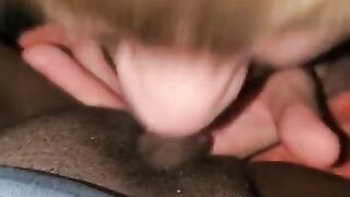 Daddy Licking my Pussy until I Squirt in his Mouth