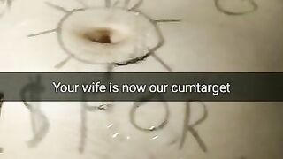 Your wife now is public cum dump and cumtarget! -Milky Mari