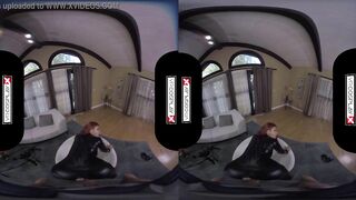 VRCosplayX.com Black Widow Rides Your Cock